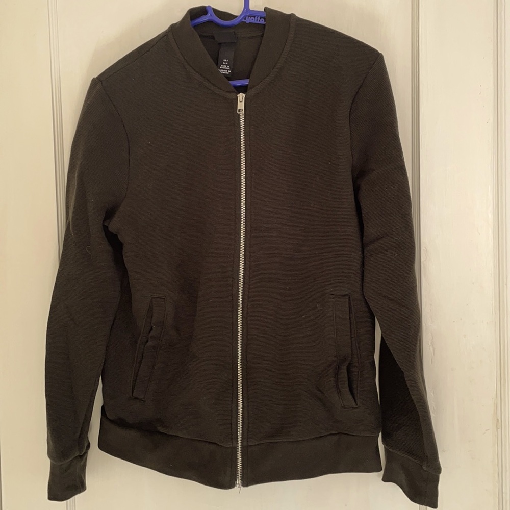 H&M Mens Bomber Zip Up